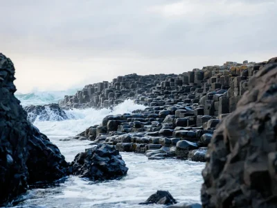 La Calzada de los Gigantes en Irlanda del Norte