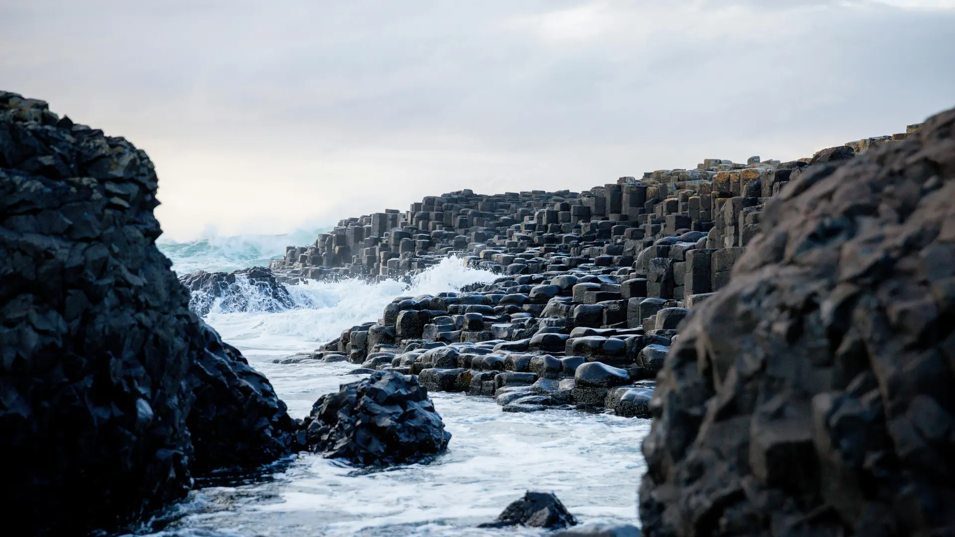La Calzada de los Gigantes en Irlanda del Norte